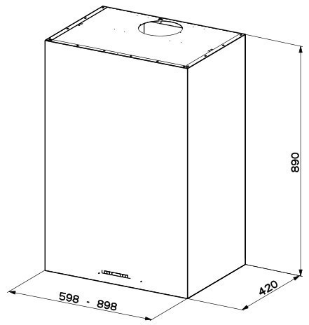 Nová digestoř Faber Cubia Gloss Plus W60 - 4