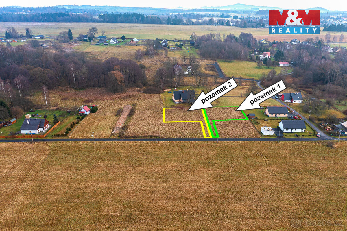 Prodej pozemku k bydlení, 952 m², Rumburk - 4