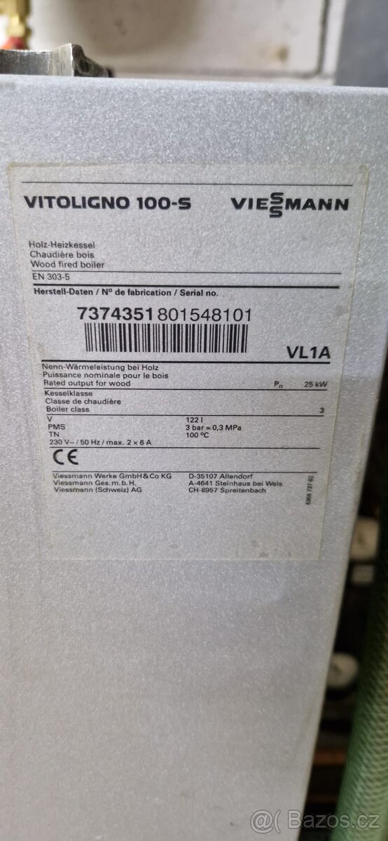 Kotel na dřevo Viessmann 25kw - 4