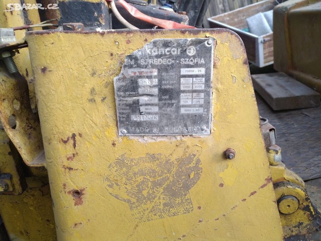 Vysokozdvižný vozík BALCANCAR + LOPATA - 4