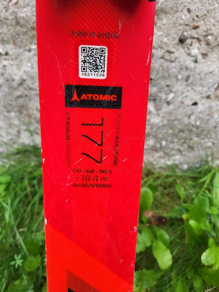 Sjezdove lyze Atomic Redster G9 - 177cm - 4