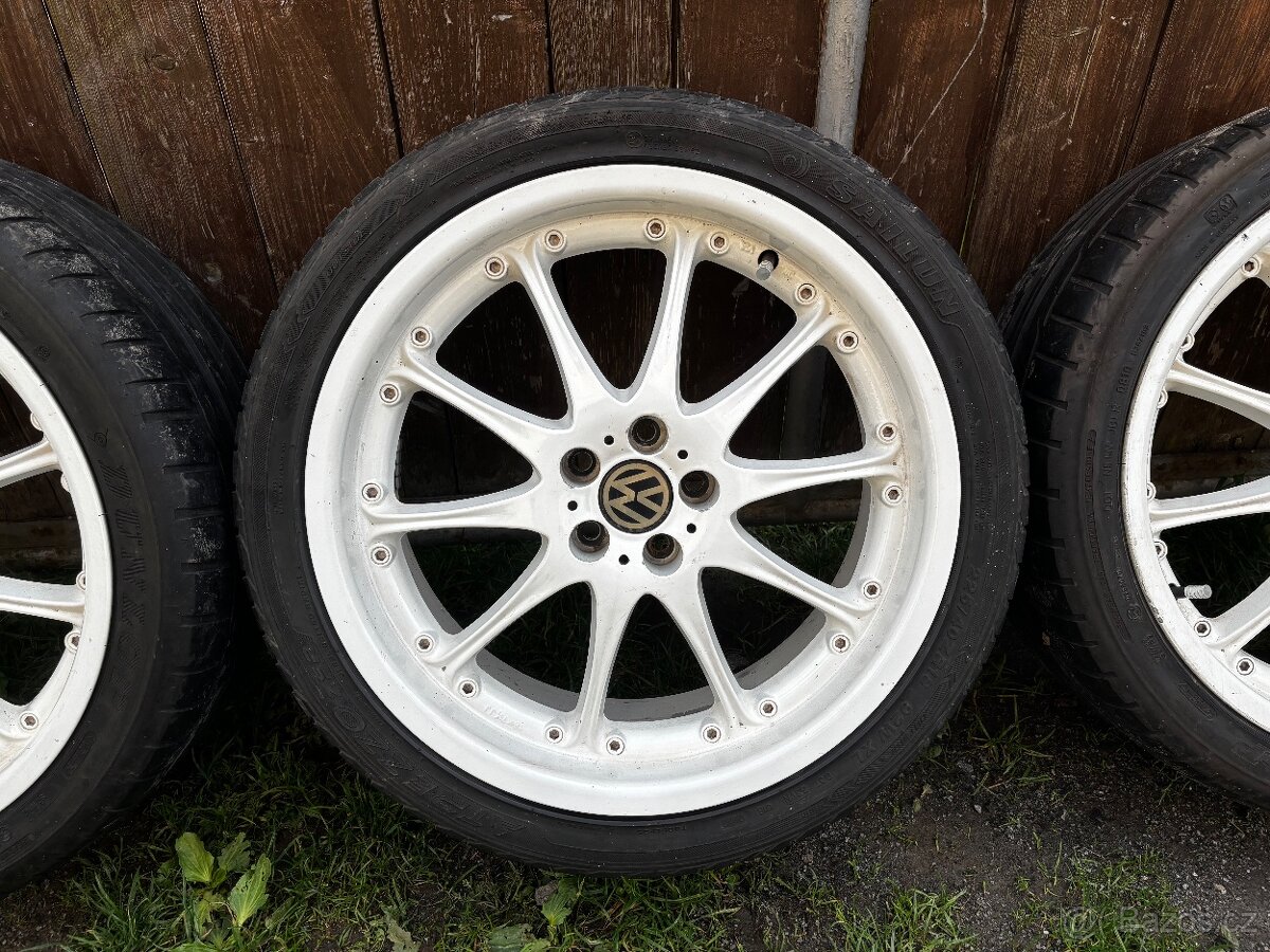 5x100 r18 225/40/18 letní alu sada, octavia 1, golf 4, Seat - 4