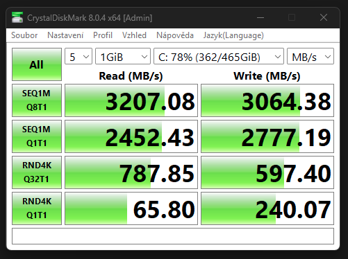 SSD disk Crucial P3 500GB | 98% | záruka - 4