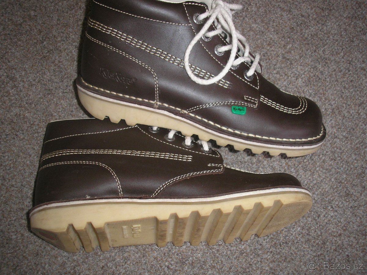 Kožené kotníčkové boty vel.40 - 4