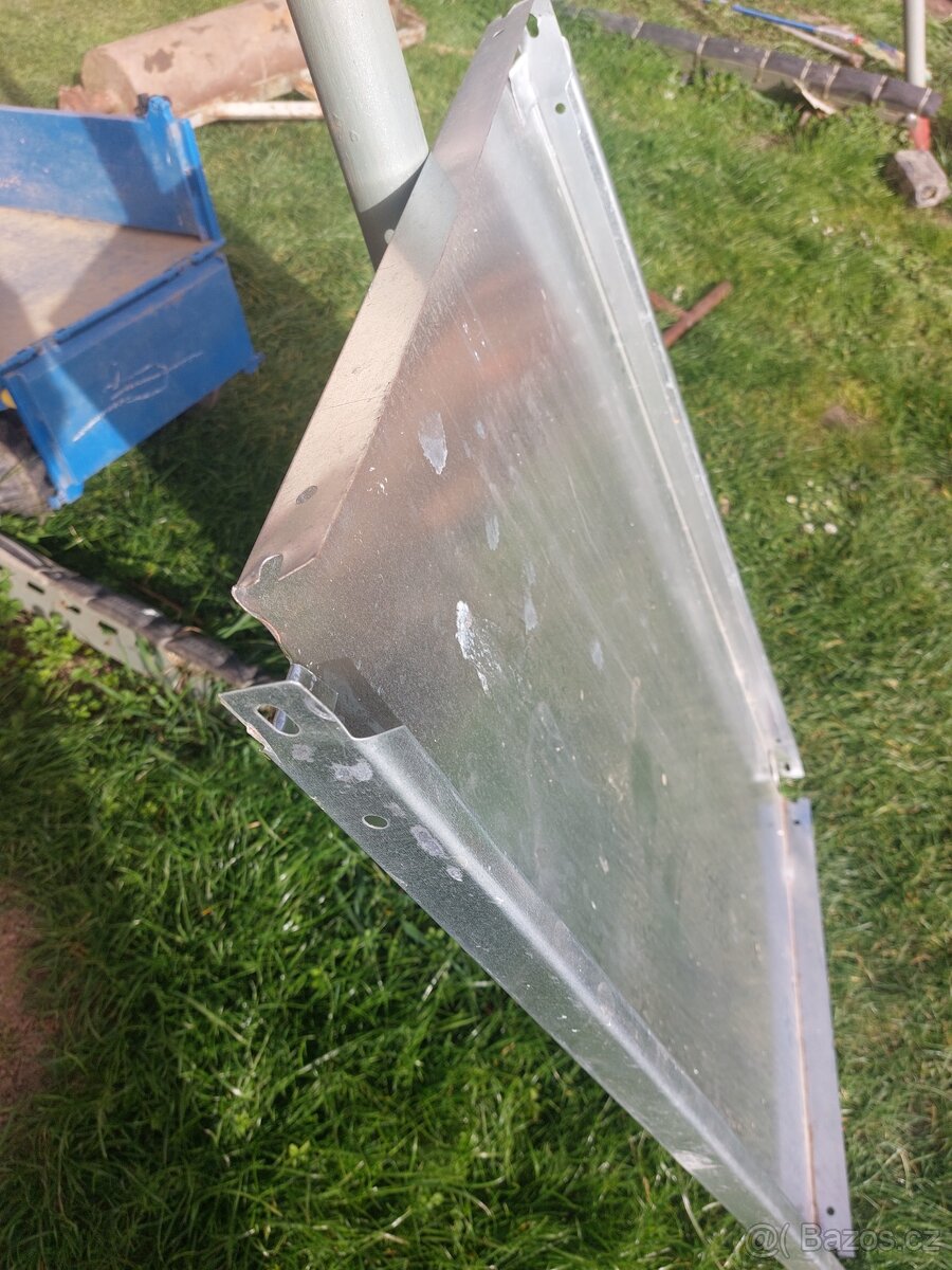 Regalova plechová plotna deska 99x61cm - 4