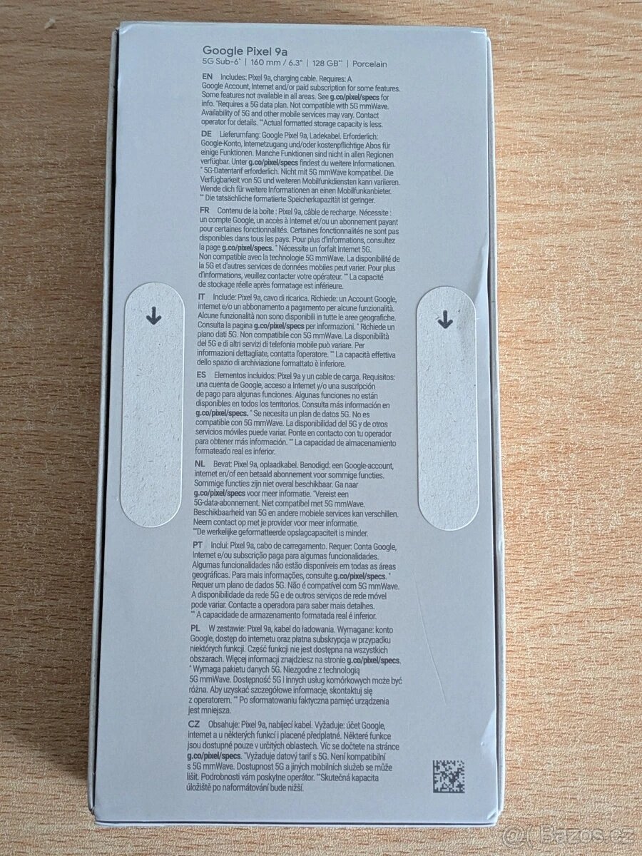 Google Pixel 9a 5G 8GB/128GB Porcelain/NOVÝ - 4