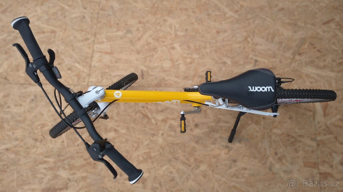 Prodám kolo Woom 4 (20") žluté - 4