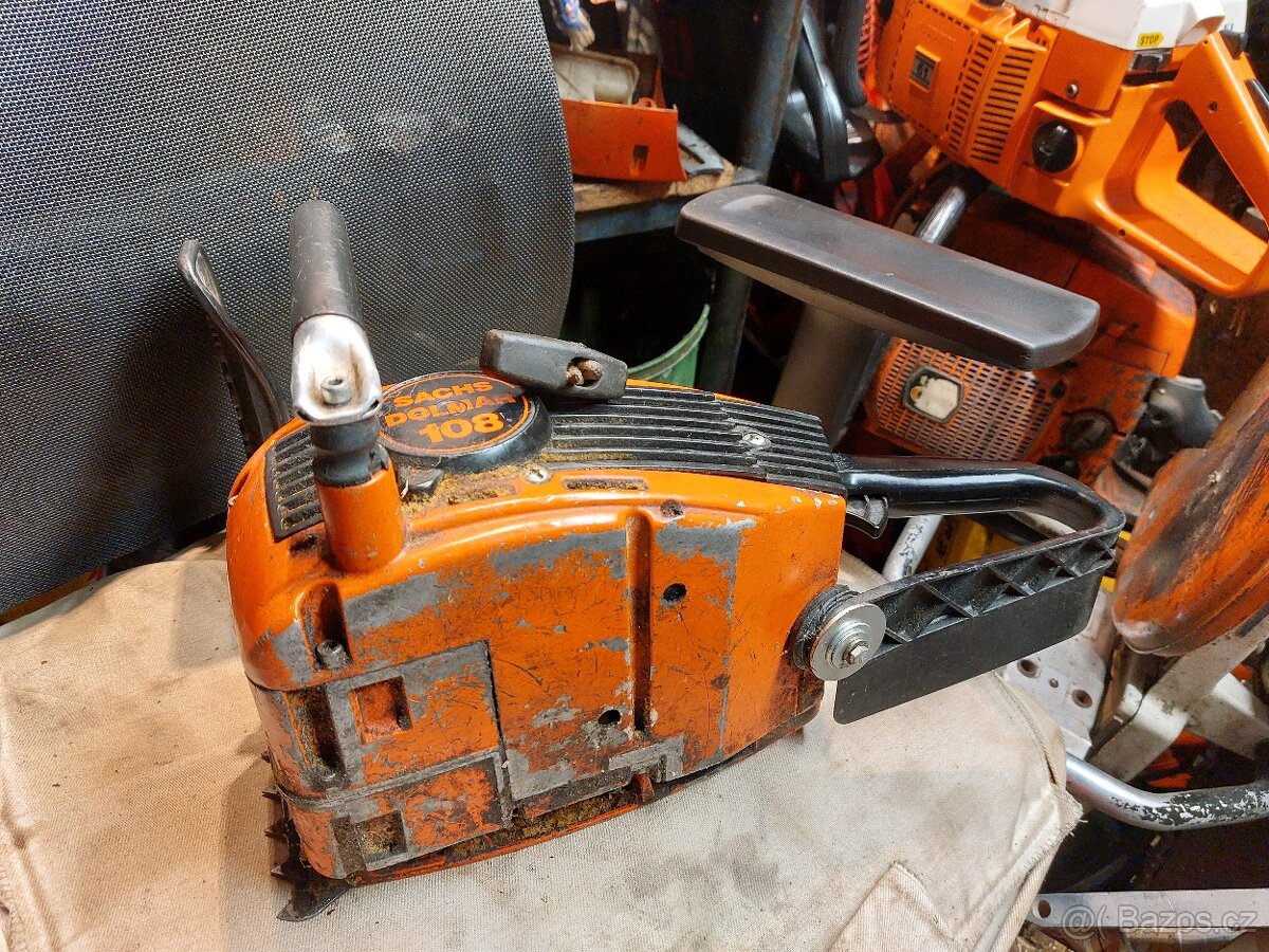 Stará motorová pila Sachs Dolmar 108 - 4