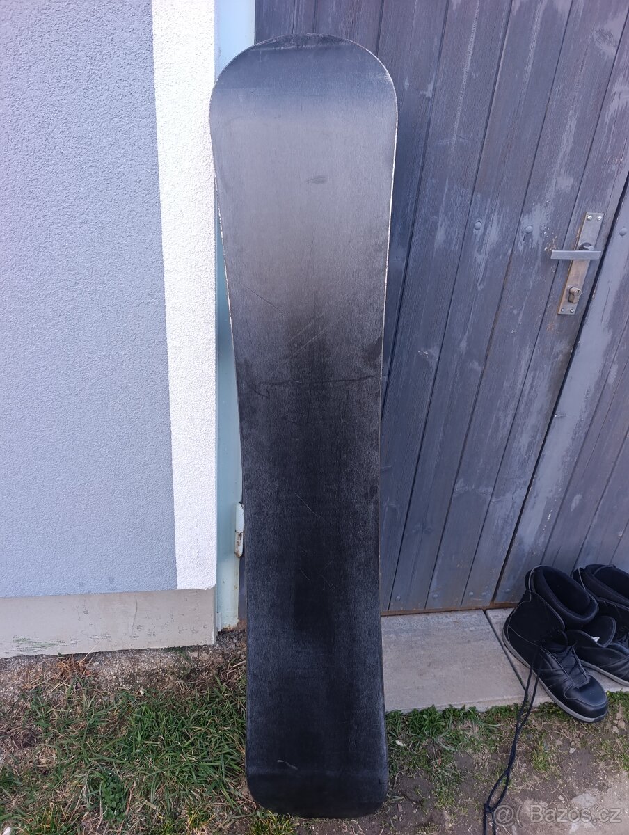 Snowboard set Project Fiction 158 cm + boty Stuf vel.45 - 4