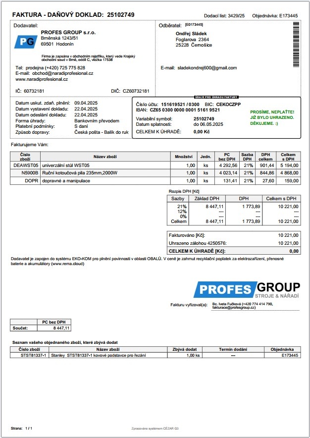 Nové Makita , Extol - 4