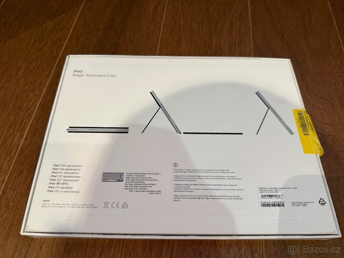 APPLE Magic Keyboard Folio pro Ipad 10.generace - 4