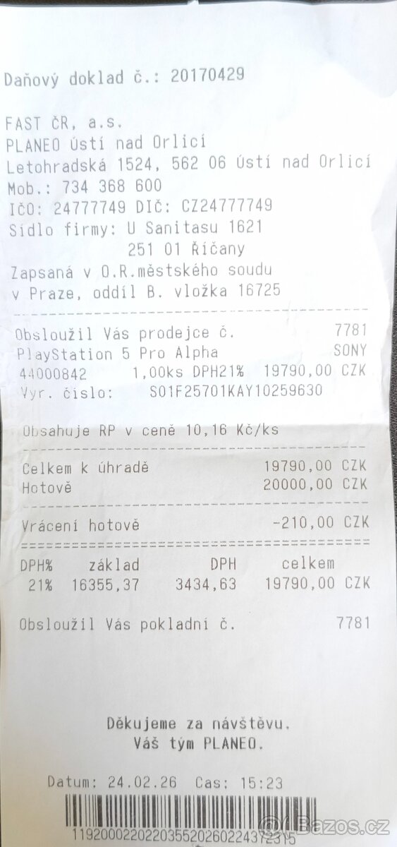 Playstation 5 Pro, 2tb. - 4