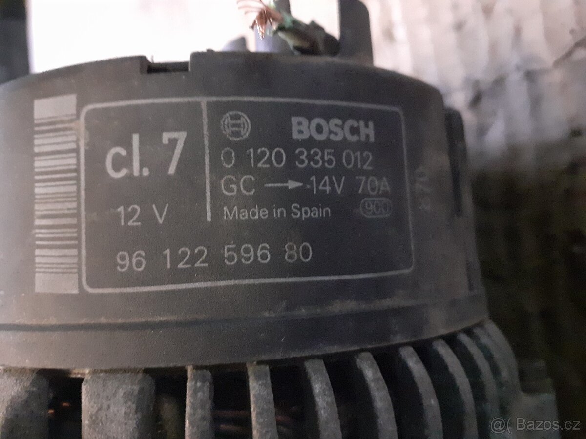 alternátor 70A Peugeot - Citroen - 4