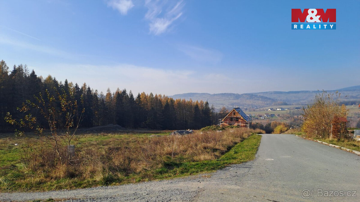 Prodej pozemku k bydlení, 1095 m², Václavov u Bruntálu - 4