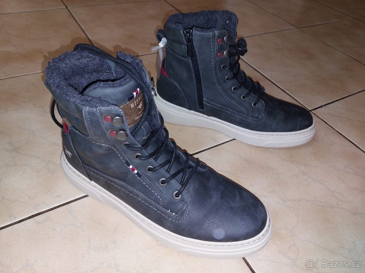 Pánské zimní boty Mustang - 4