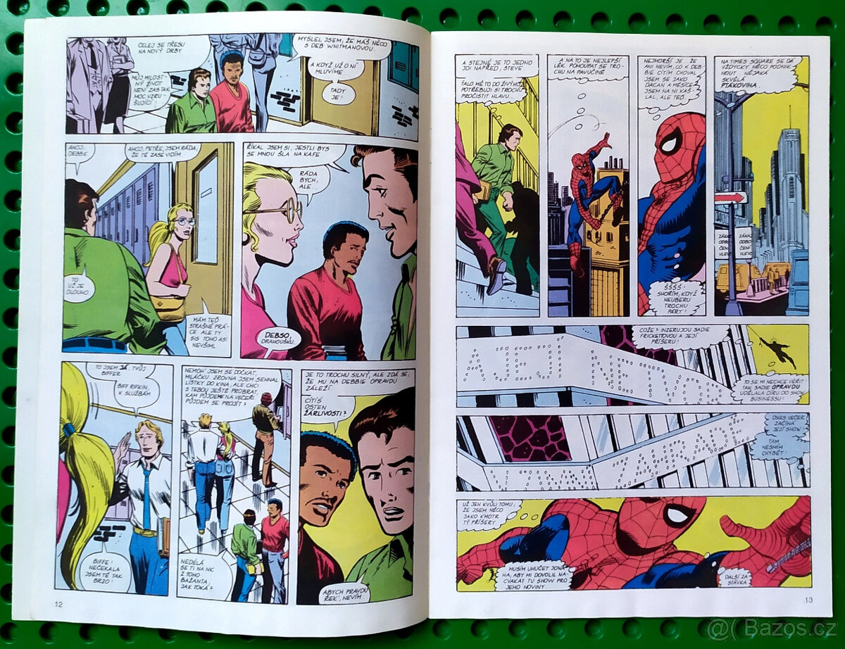 Komiks SPIDERMAN č. 8/1991 Semic velmi PĚKNÝ STAV - 4