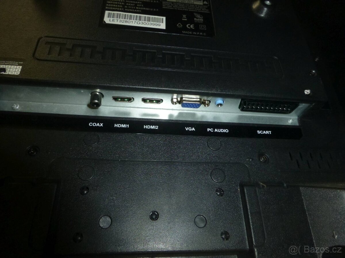 LED televize 80cm AKAI, 32 palců, nená DVBT2 - 4