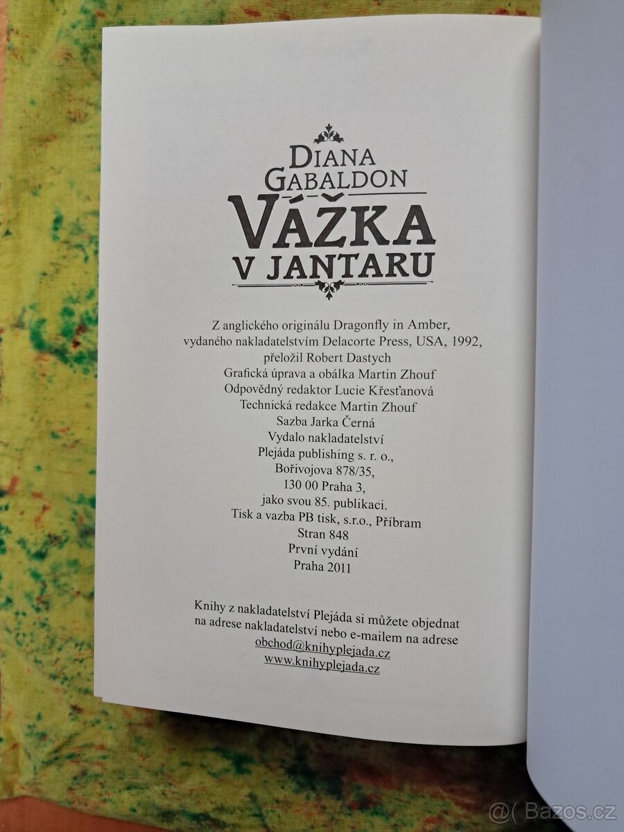 Kniha Vážka v jantaru - 4