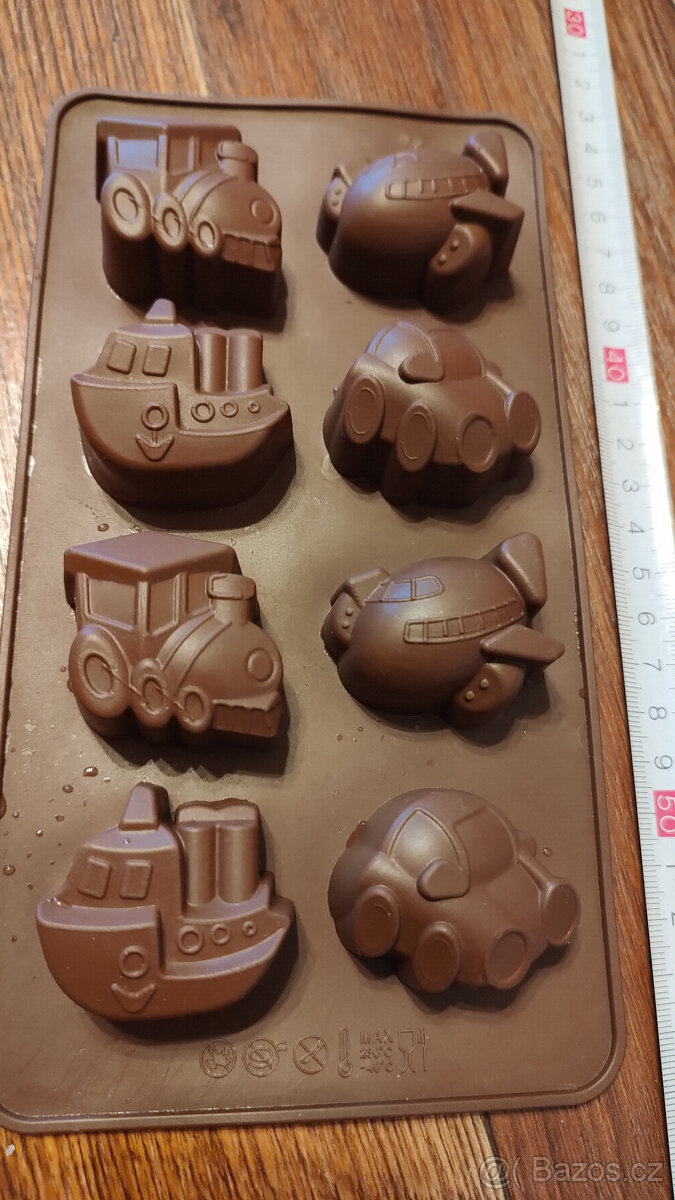 Silikonové formy na čokoládu - 4