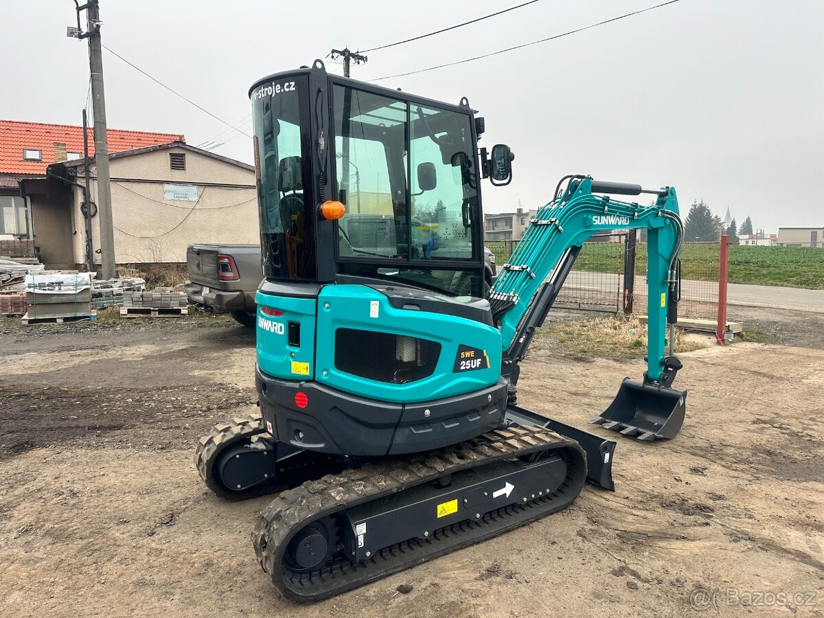 SUNWARD SWE 25UF, úplně nový stroj - 4