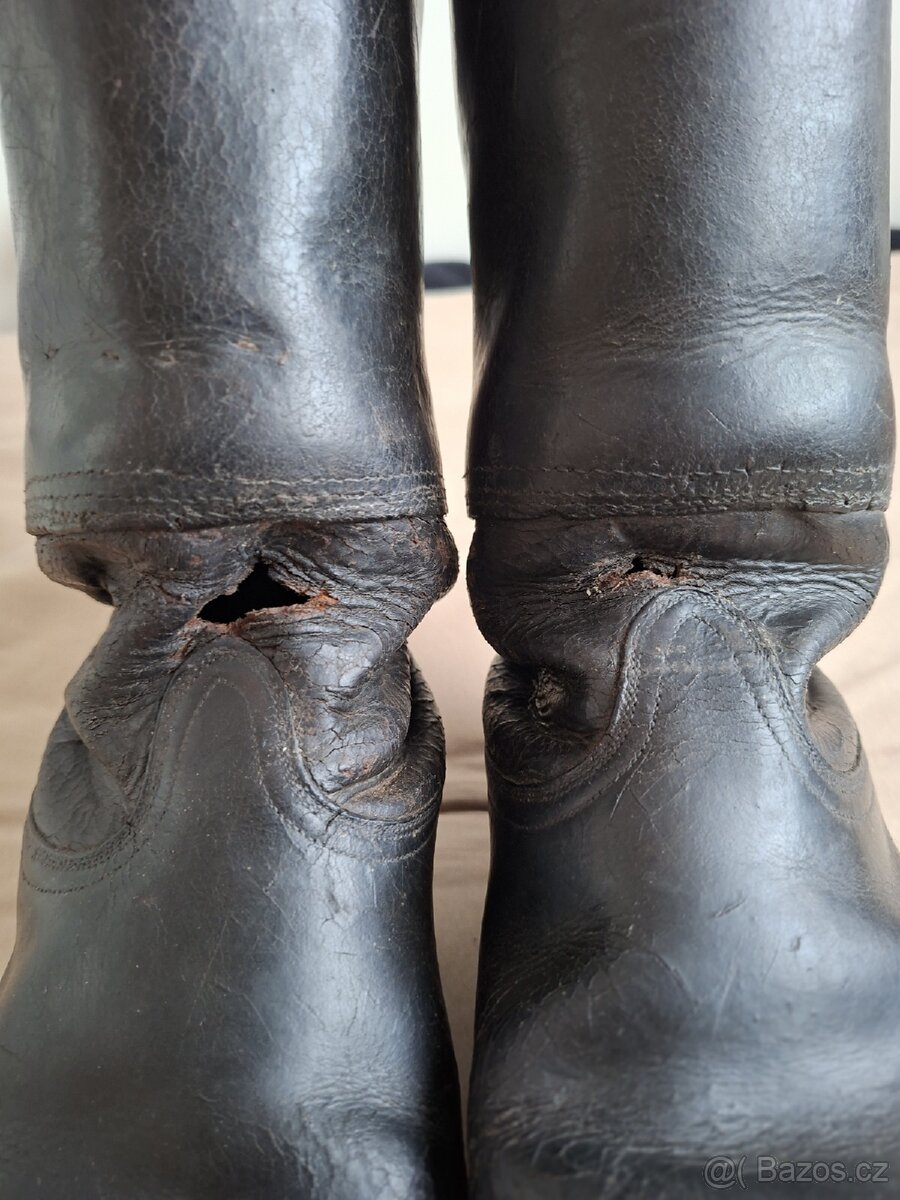 Vojenské boty WH, holínky - 4