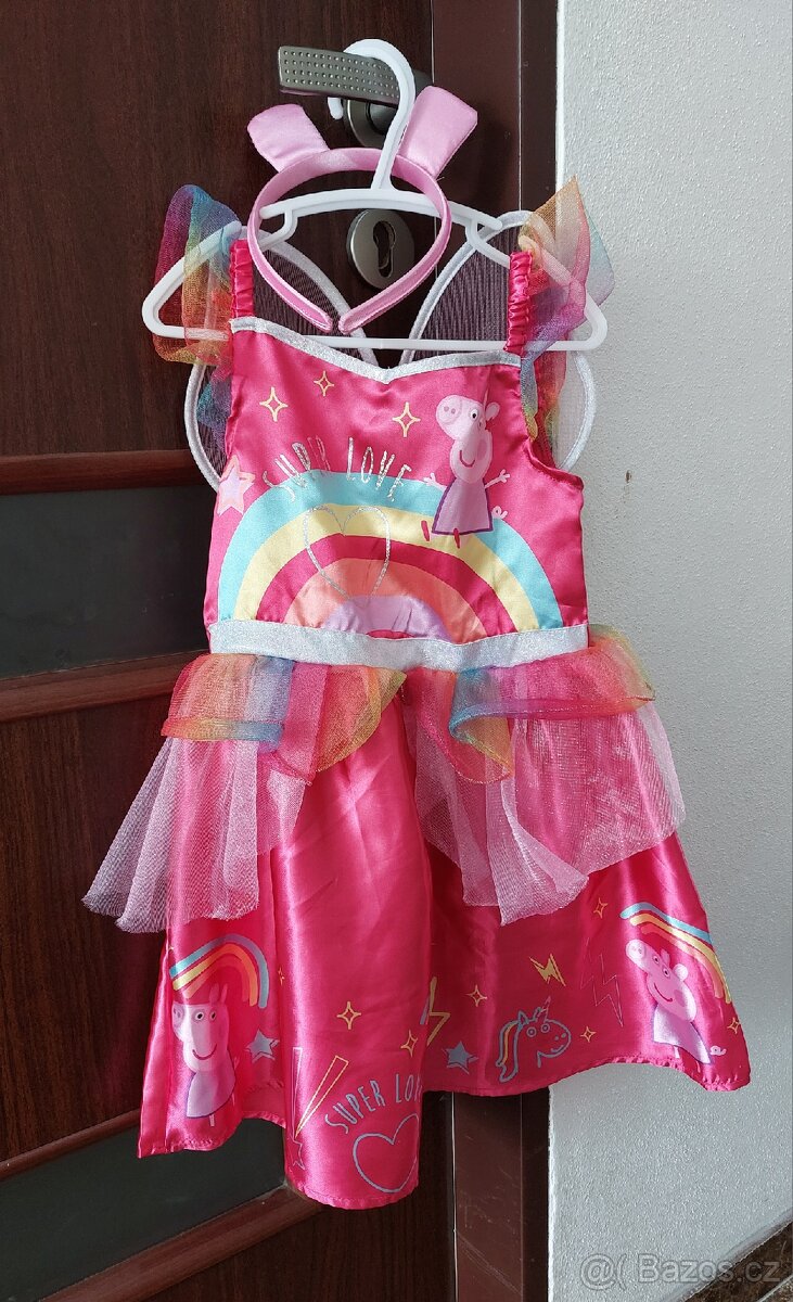 Kostým víla Peppa Pig vel.104 - 4