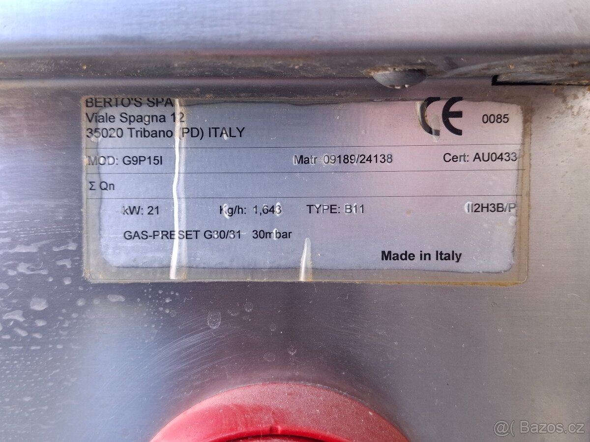 Plynový kotel Bertos - 4