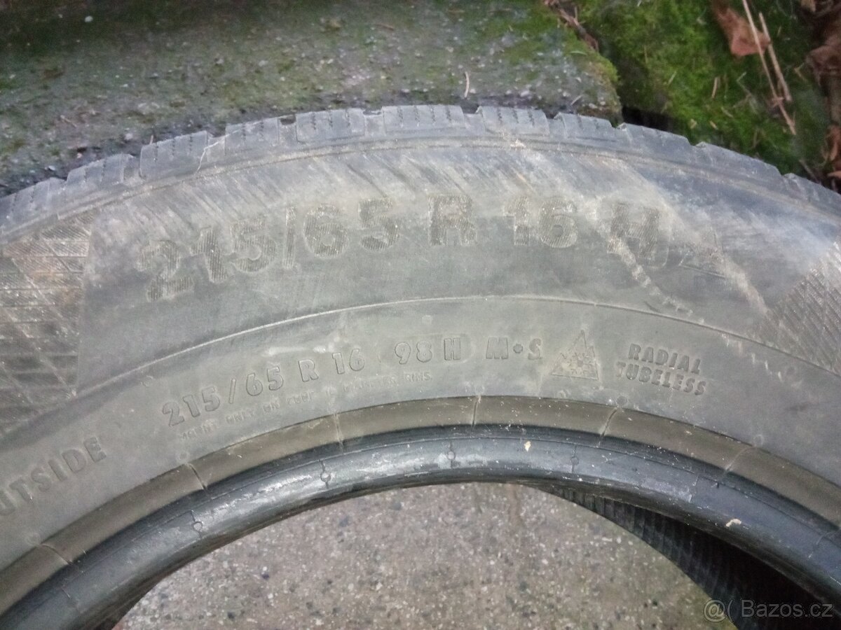 Zimní pneu 215/65 r16 - 4