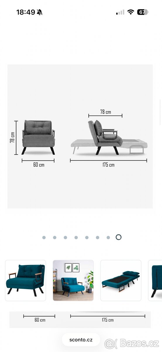 Křeslo rozkládací - 4