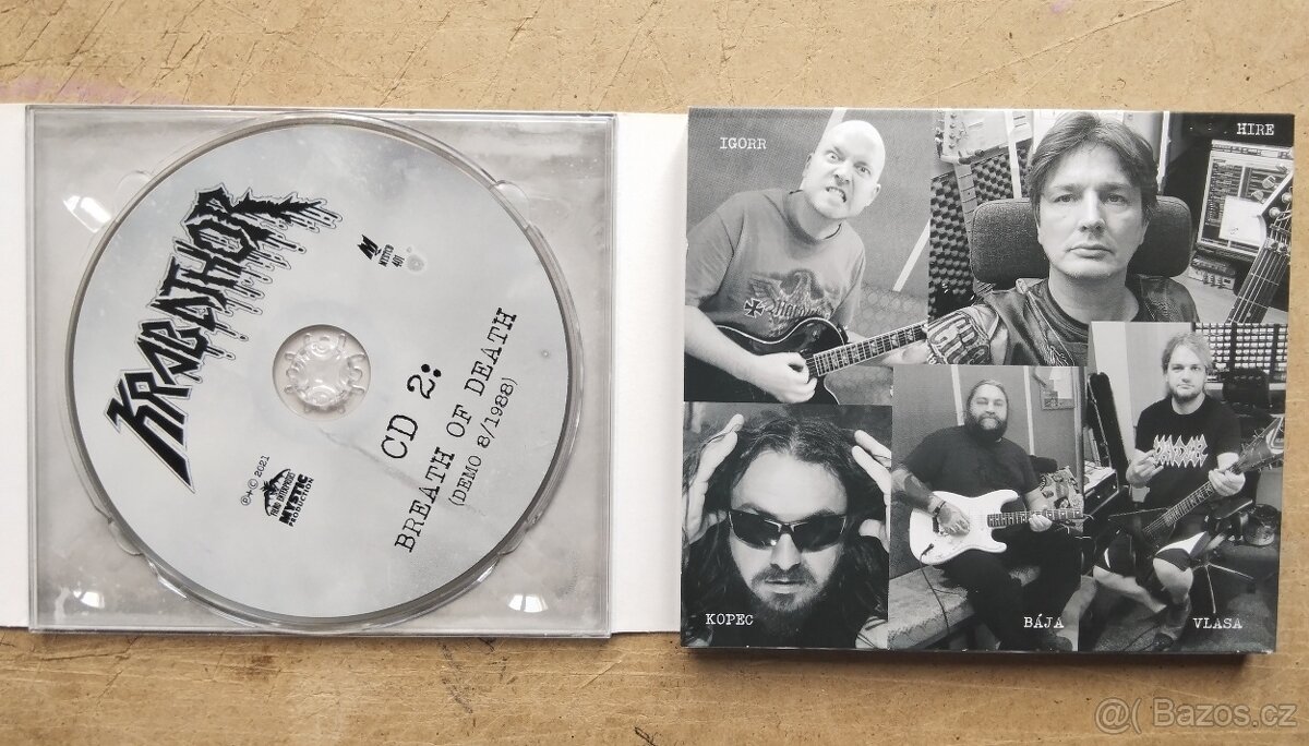 Krabathor - Demonizer Mortal Memories II 3cd+dvd - 4