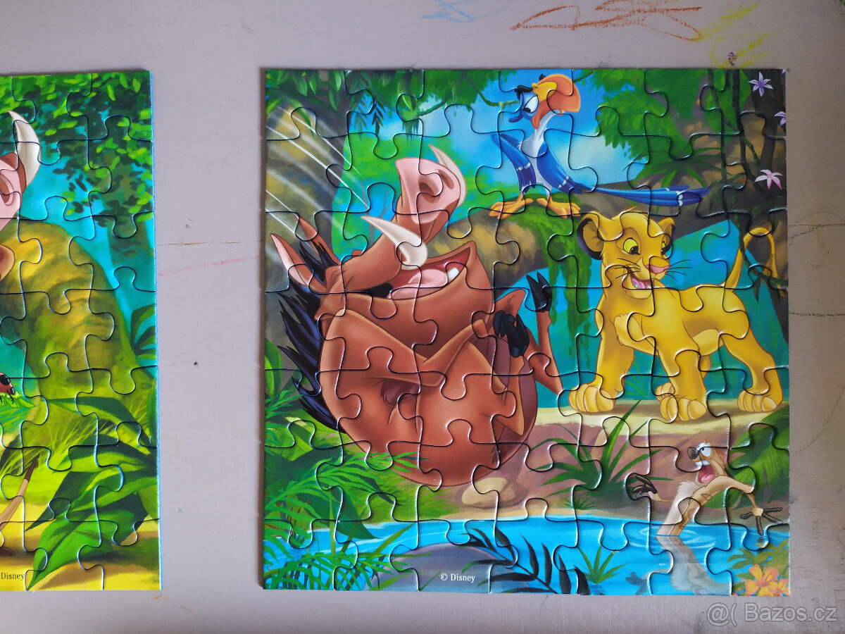 Puzzle Lion King, Lví král, Tlapákova patrola, Dinosauři - 4