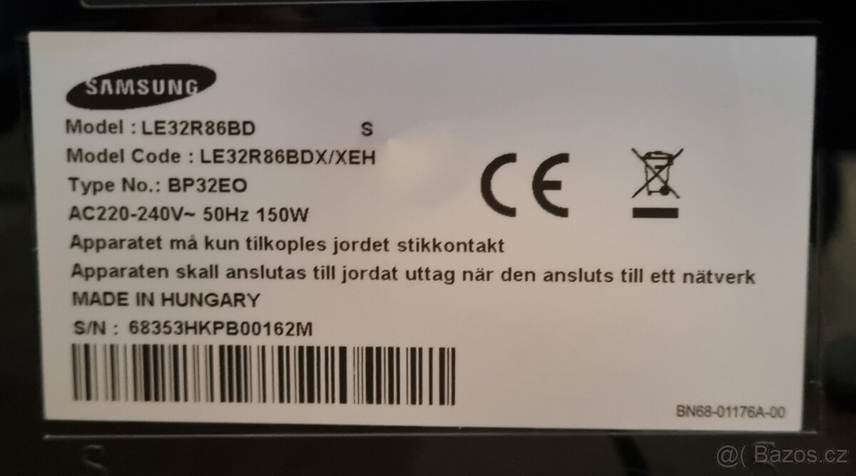 Samsung LE32R86BDX/XEH - 4