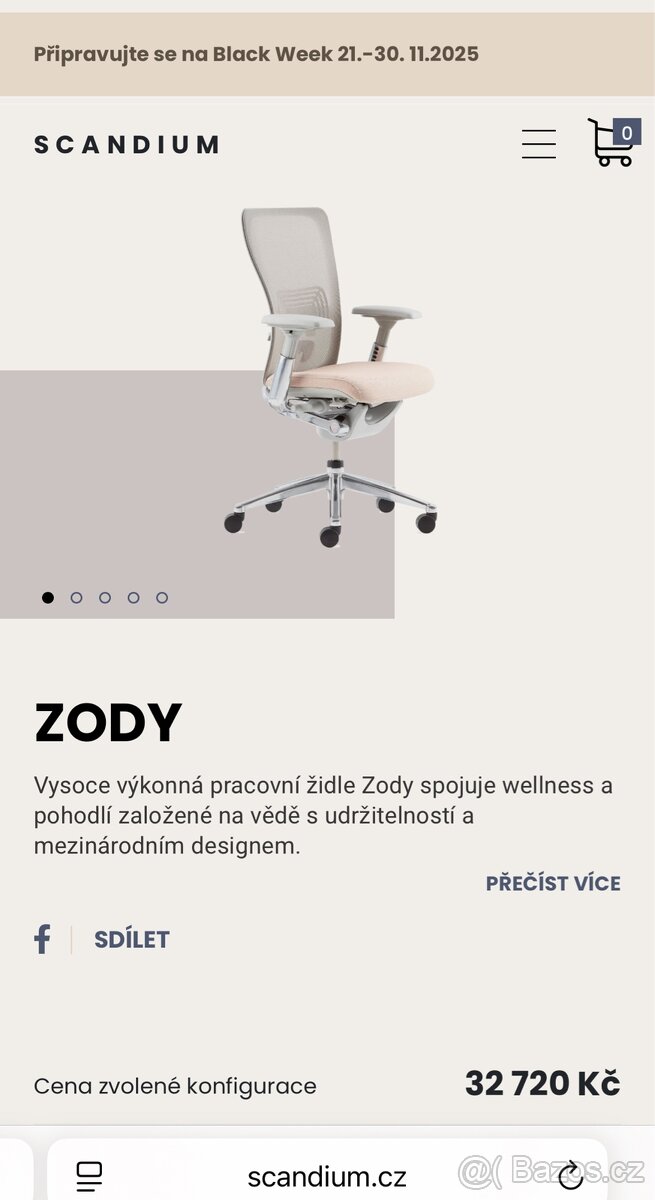 kancelářská židle Haworth Zody - více ks - 4