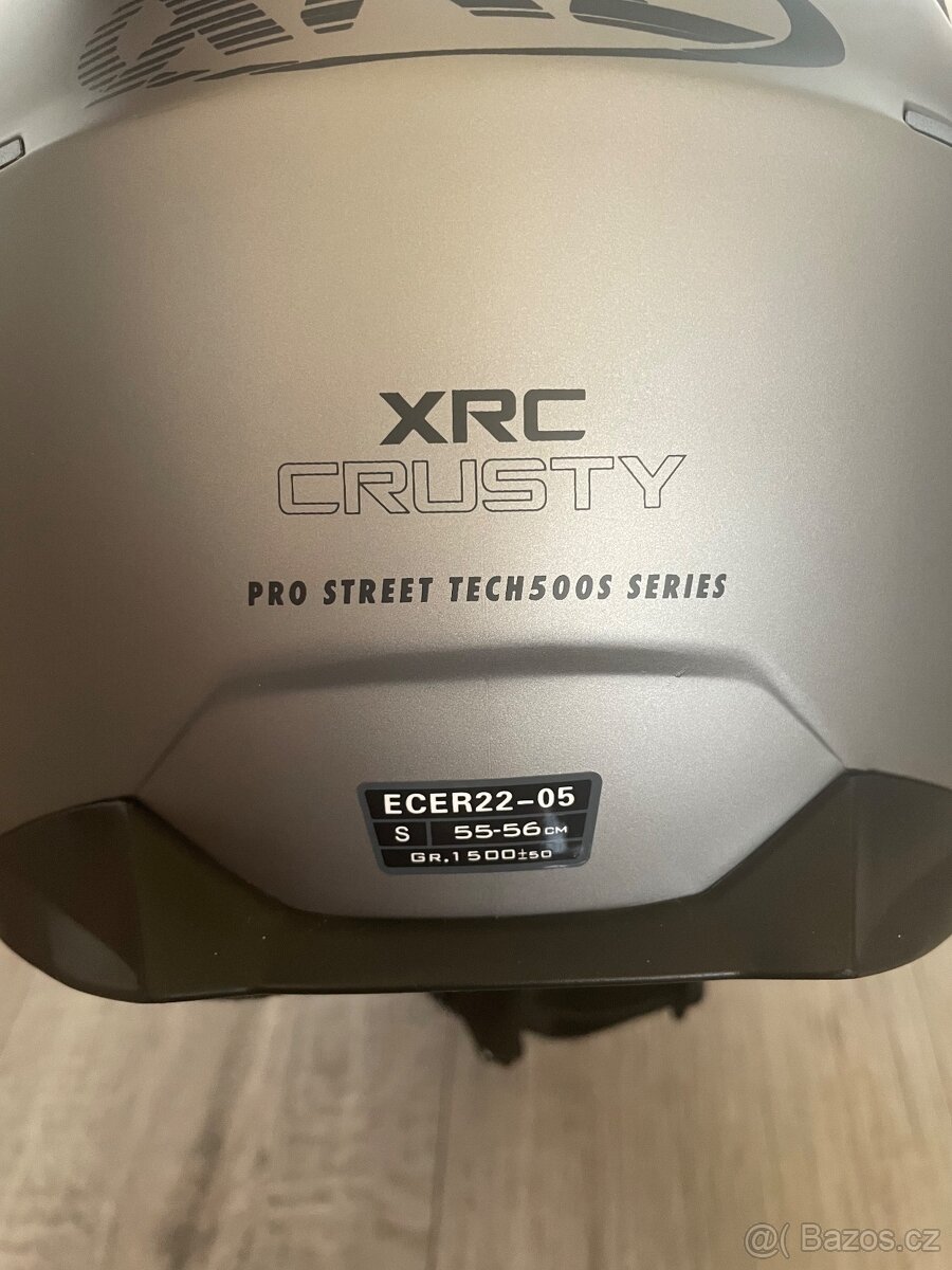 Přilba XRC Crusty matt titanium - 4