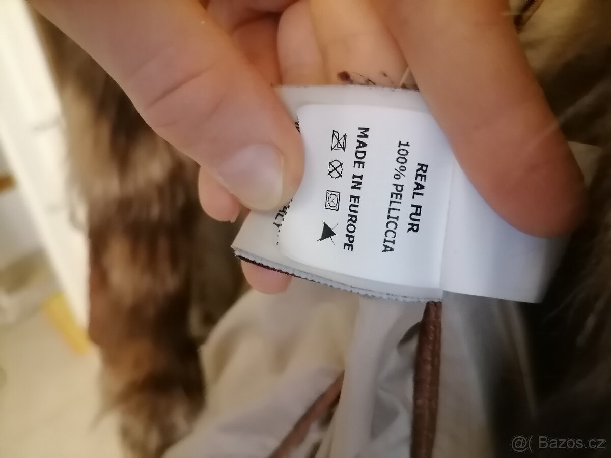 Kožená bunda z kožesinou - 4