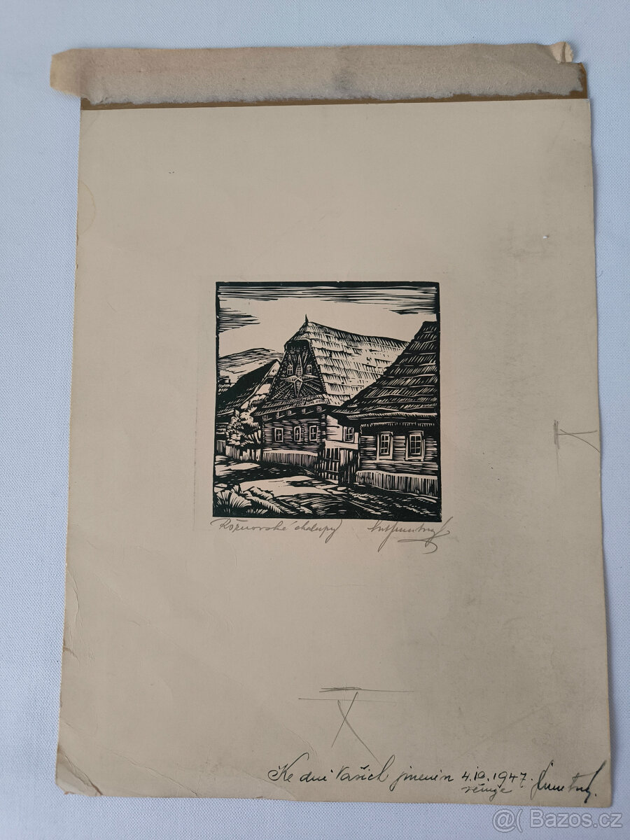 Obraz na papíru - 4