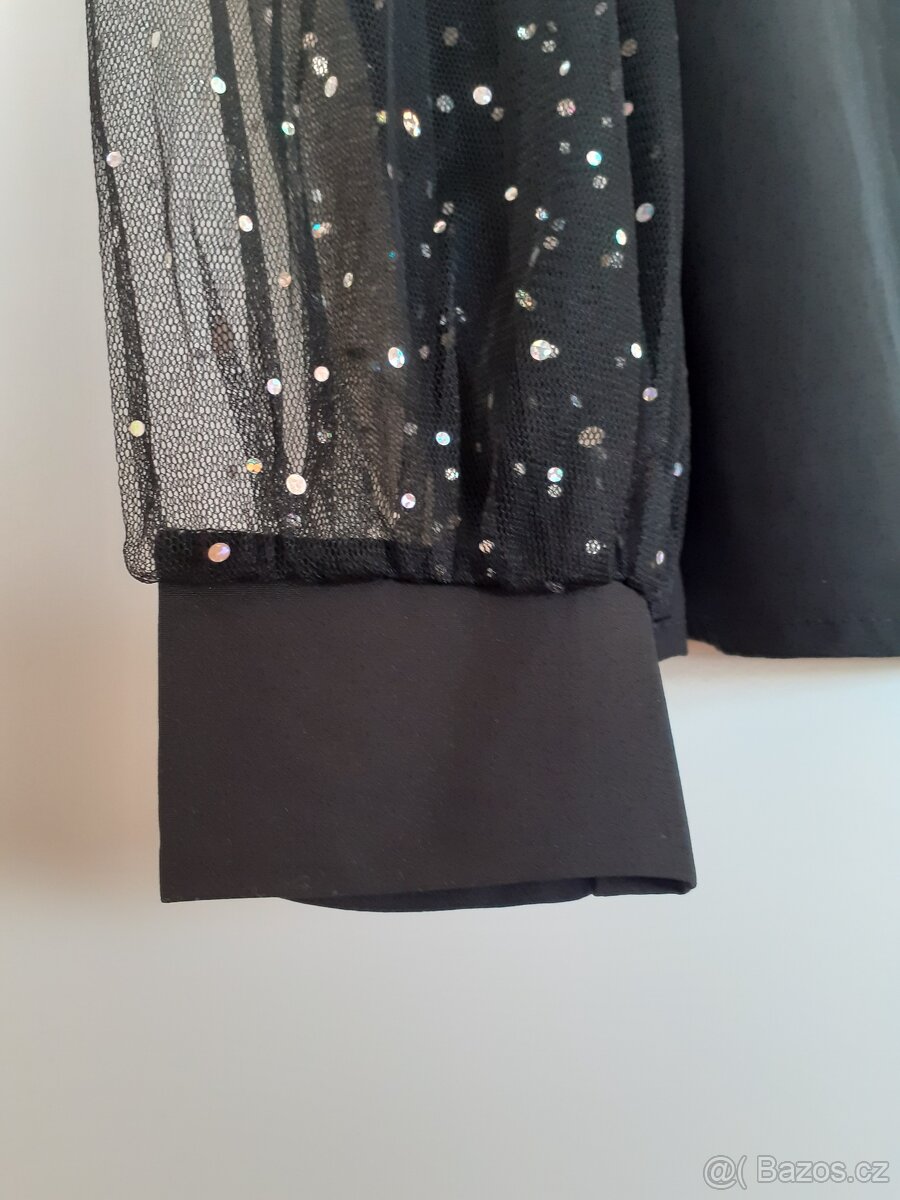 Dámská halenka se síťovanými rukávy SHEIN 46 - 4