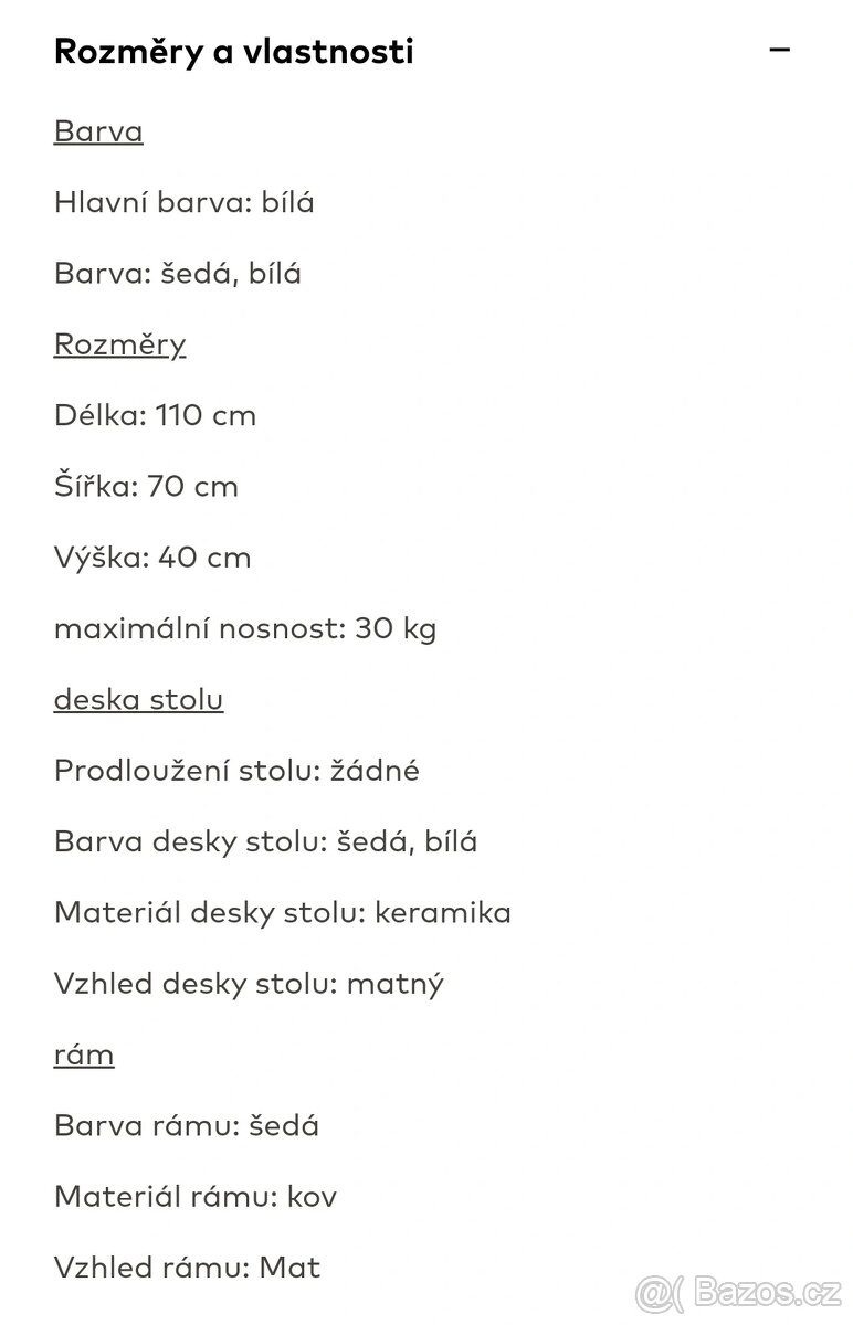 Konferenční stolek NOVÝ - 4