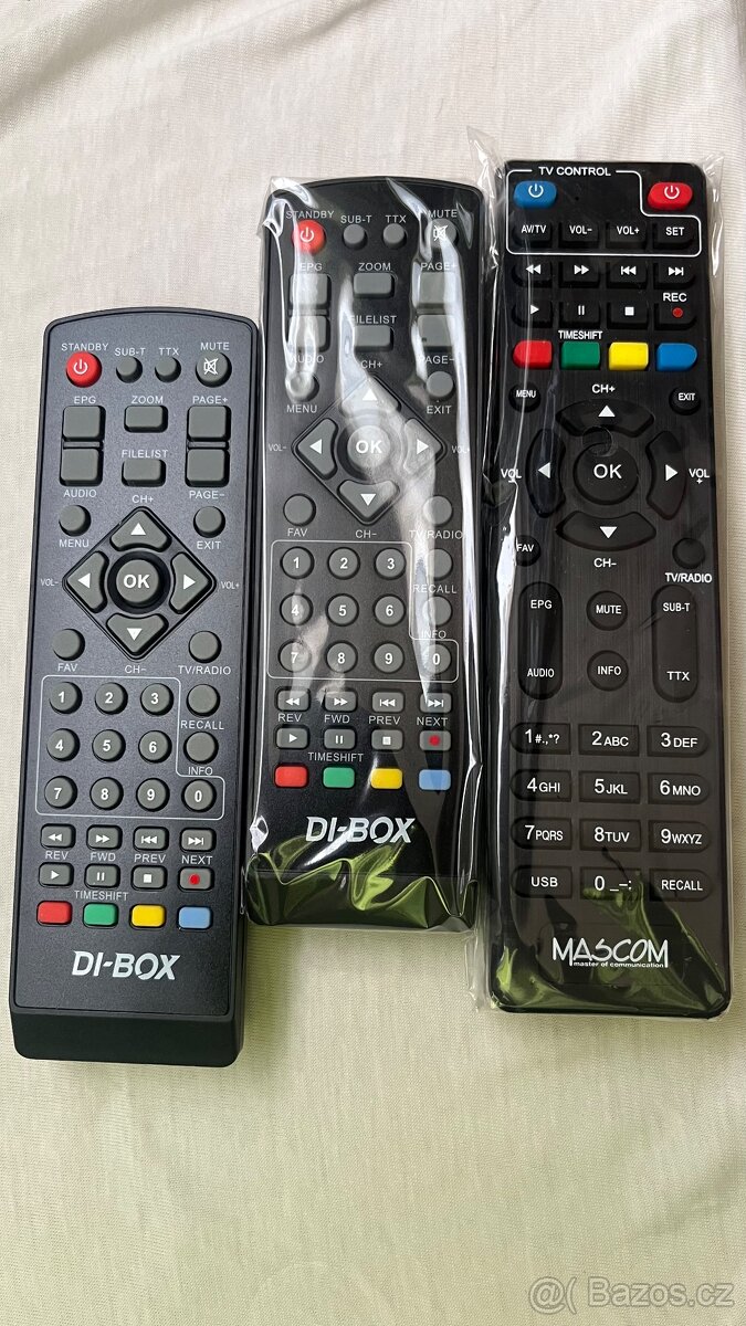 Prodám orig.dálk.ovládání TV Lg,Sony,Grundig Mascom MC 720 T - 4