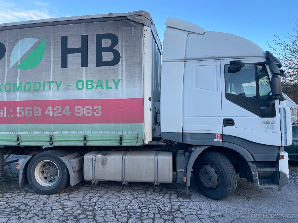 PRODÁNO :Iveco Stralis 2007, Euro 5, 572 000 Km + KRONE 2008 - 4