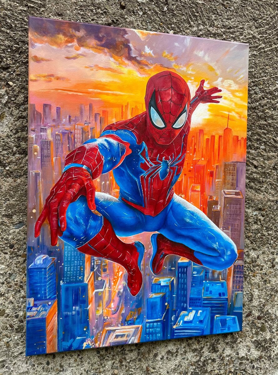 Ručne malovany obraz - 4