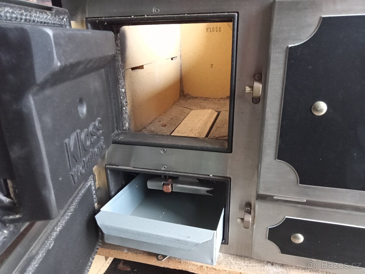 Rakouský sporák na dřevo Kloss-Nový - 4