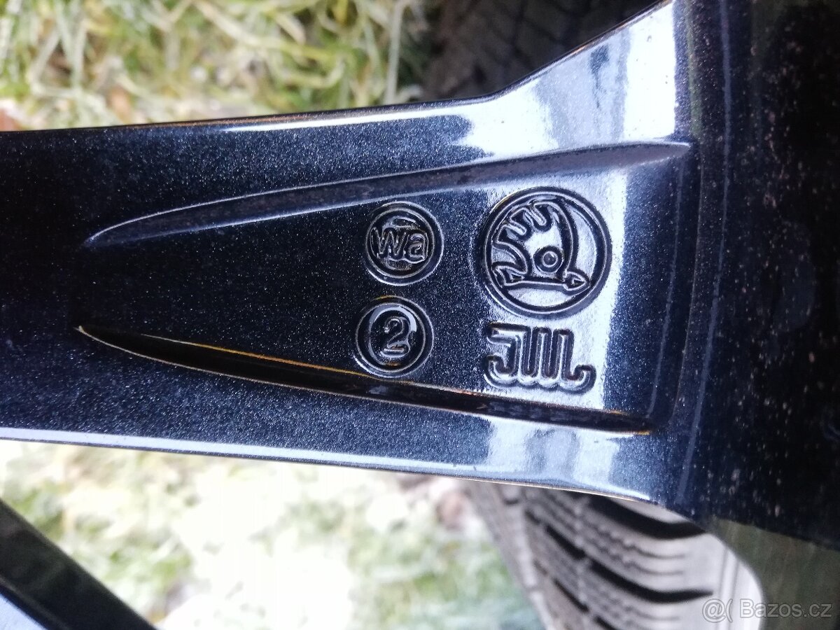 alu Škoda Rapid,Fabia III,zimní 215/45/16,alu 16" Italia - 4