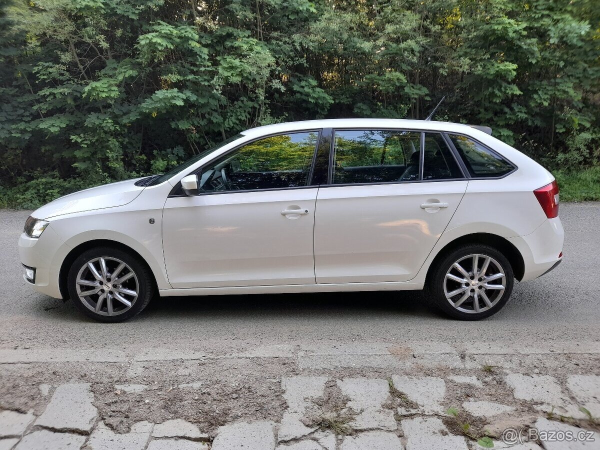 ŠKODA RAPID 1.2 TSI 63KW,2015,96.800KM,NEZ.TOPENÍ,TAŽNÉ - 4