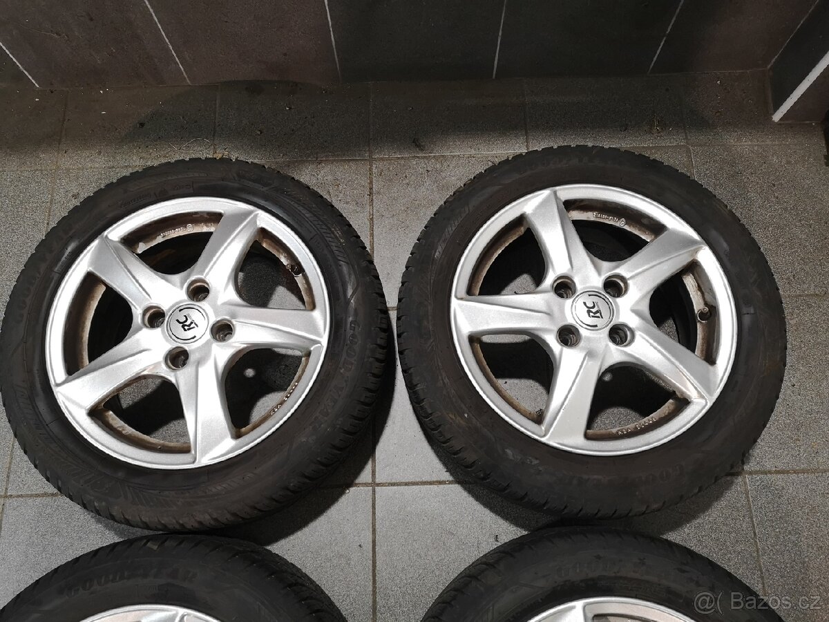 Opel Corsa, Polo, Ibiza alu + celoroční 185/55/15. - 4