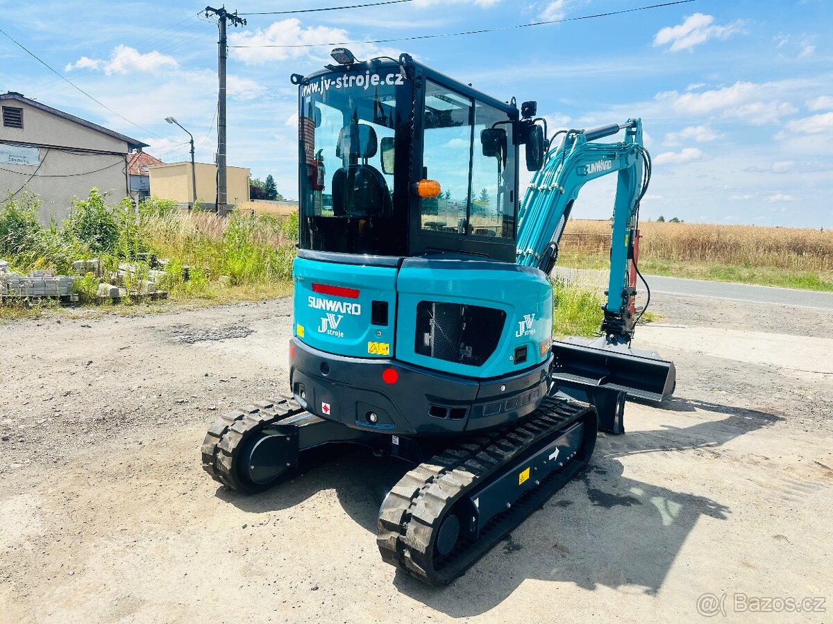 SUNWARD SWE 35UF, klima, úplně nový stroj - 4