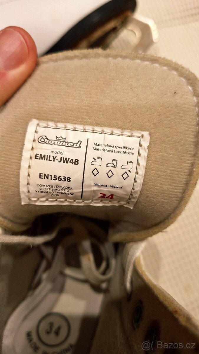 Dívčí brusle Crowned 34 - 4