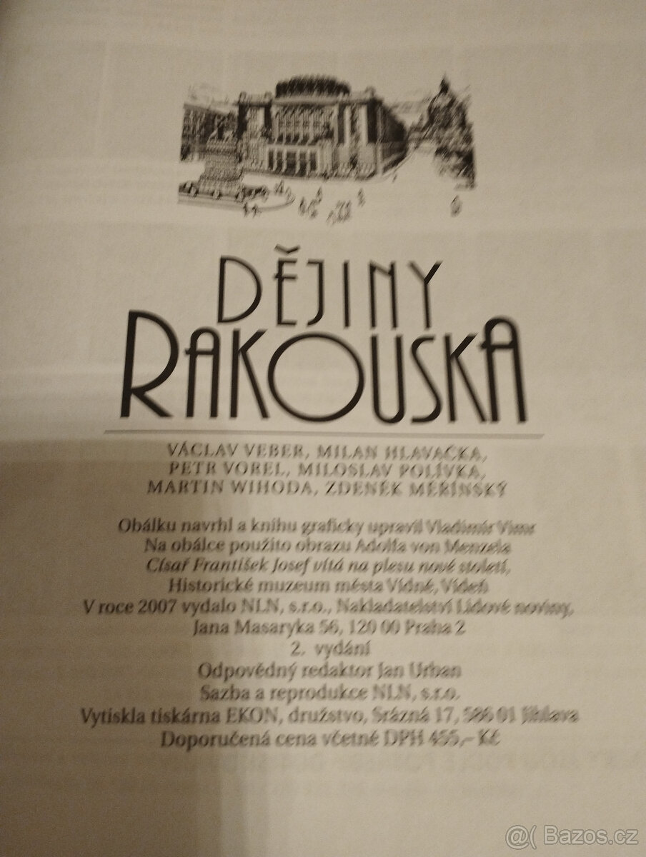 Dějiny Rakouska (edice Dějiny států) - 4