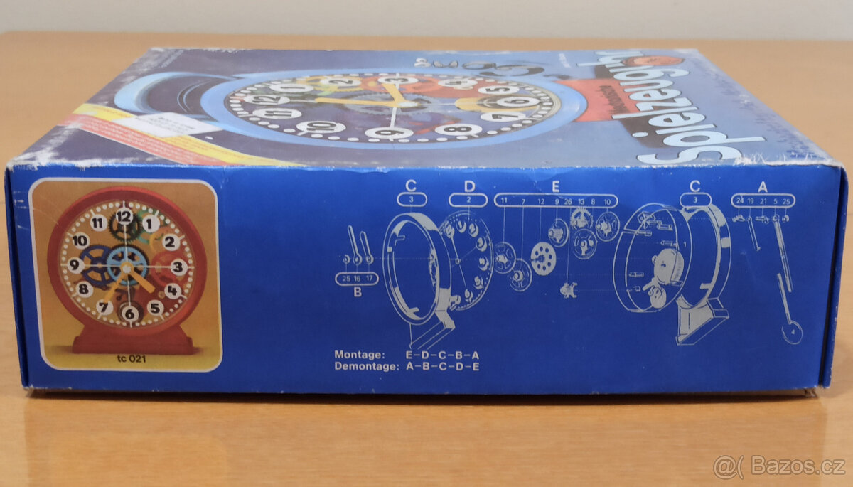 Retro bicí mechanické hodiny - 4