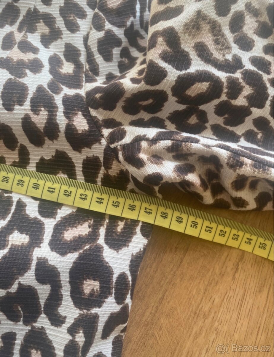H&M Dámské sako s leopardím vzorem M/38 - 4